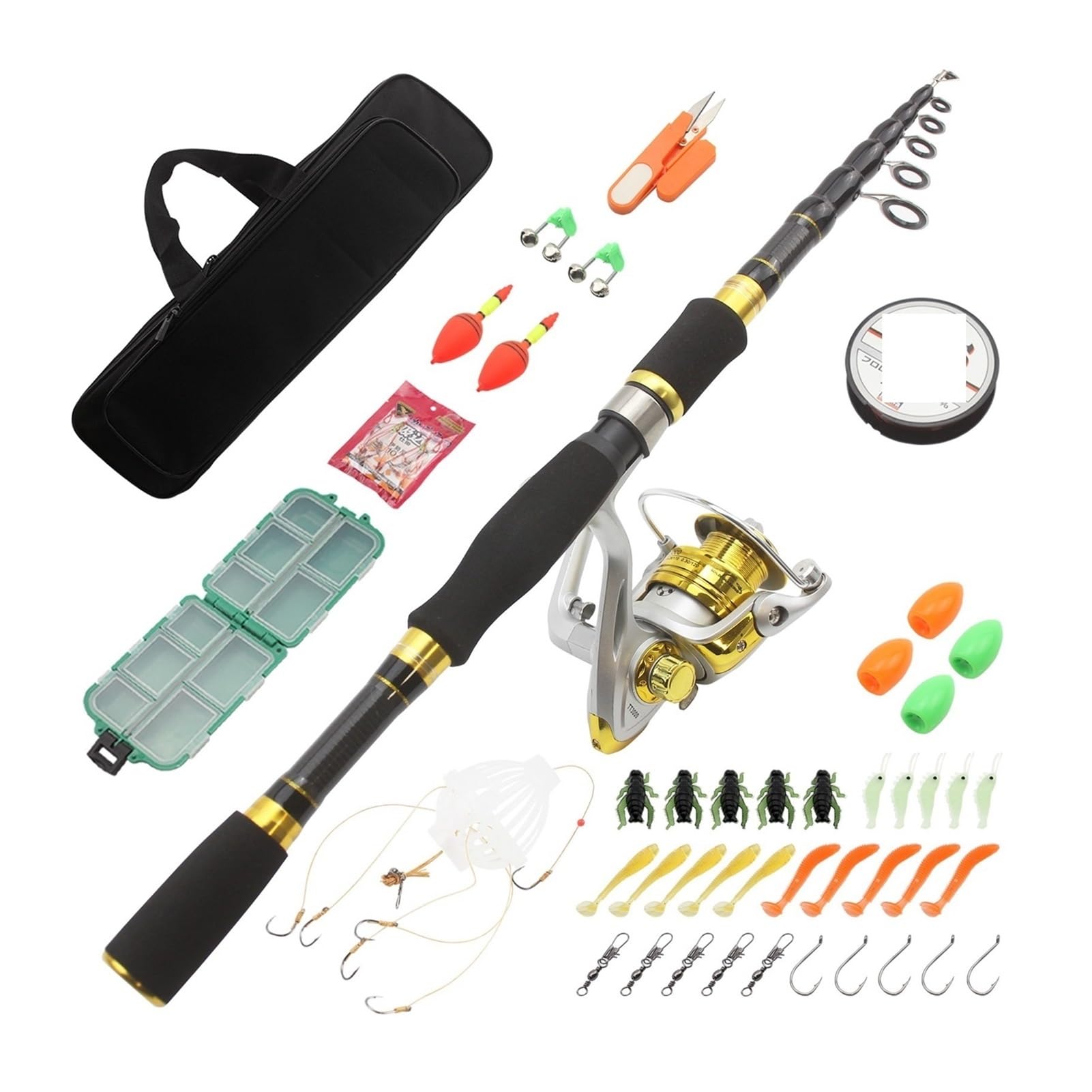 Fishing Rod Short Section Shrink Lure Rod Carbon Ultra-short Hard-tuned Fishing Rod Fishing Gear Panfish Rod(1.8)