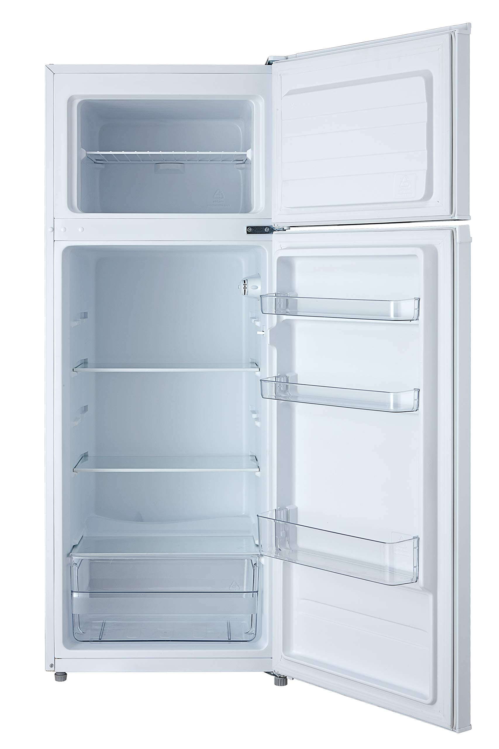 GEDTECH GE217DP Blanc Réfrigérateur Congélateur Haut 217L Classe E