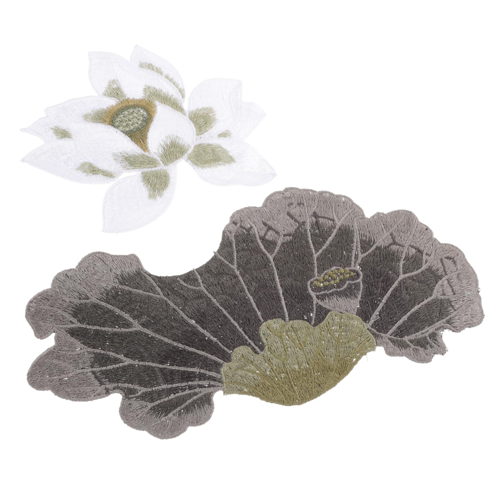 SOIMISS 10piezas Parche De Flor Termoadhesivo Bordado Apliques De Flor De Melocotón Para Decorar Chaquetas Ropa y Accesorios