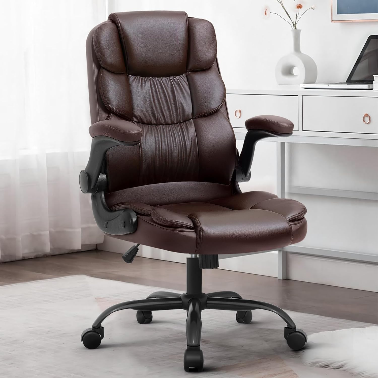 SEATZONE Executive Office Chair,Ergonomic Chair with Lumbar