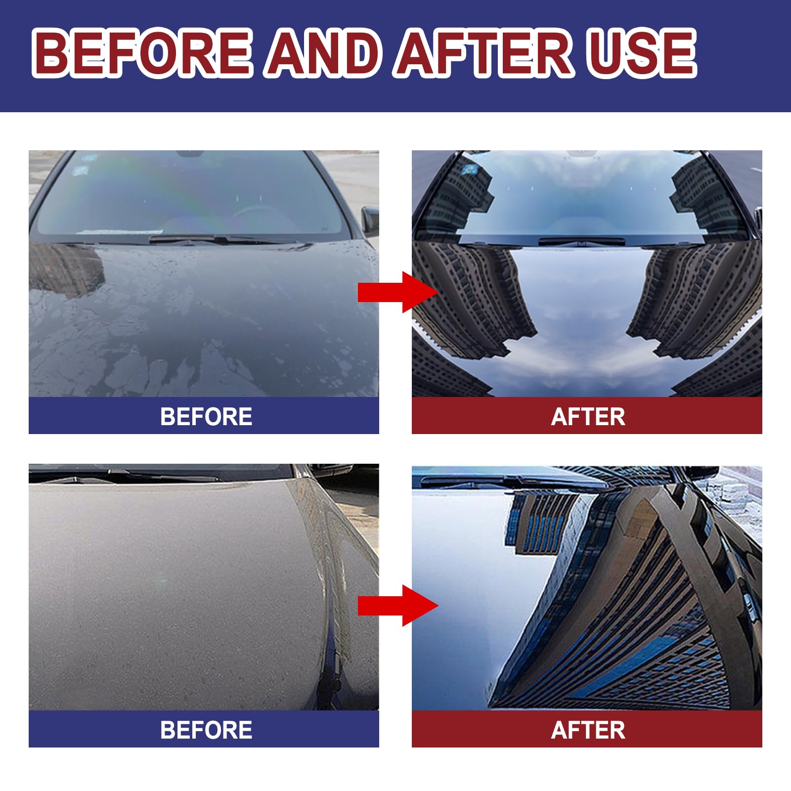 HONGECB High Protection Spray 3 w 1, Nano Ceramic Spray Coating, Renowacja Pro Auto Nadwozie, Polerowanie samochodu Powłoka natryskowa, polerka naprawa Pro Auto Motocykl karoseria, 2 szt