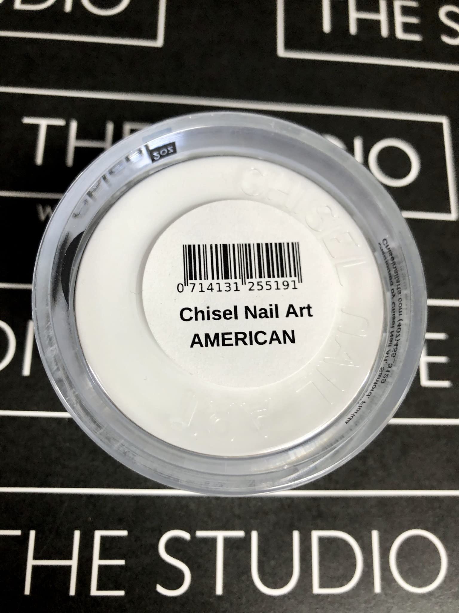 Chisel Nail Art 2 in 1 Acrylic/Dipping Powder 2 oz - AMERICAN WHITE