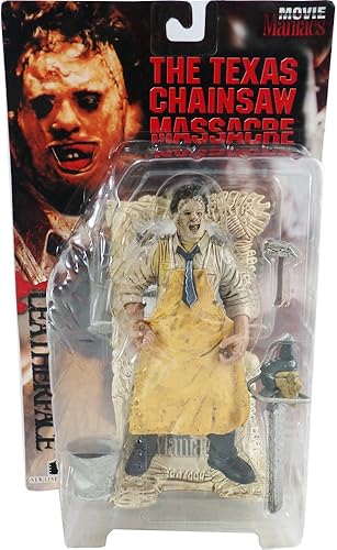 McFarlane Toys Movie Maniacs Series 1 Figura de acción The Texas Chainsaw Massacre Leatherface
