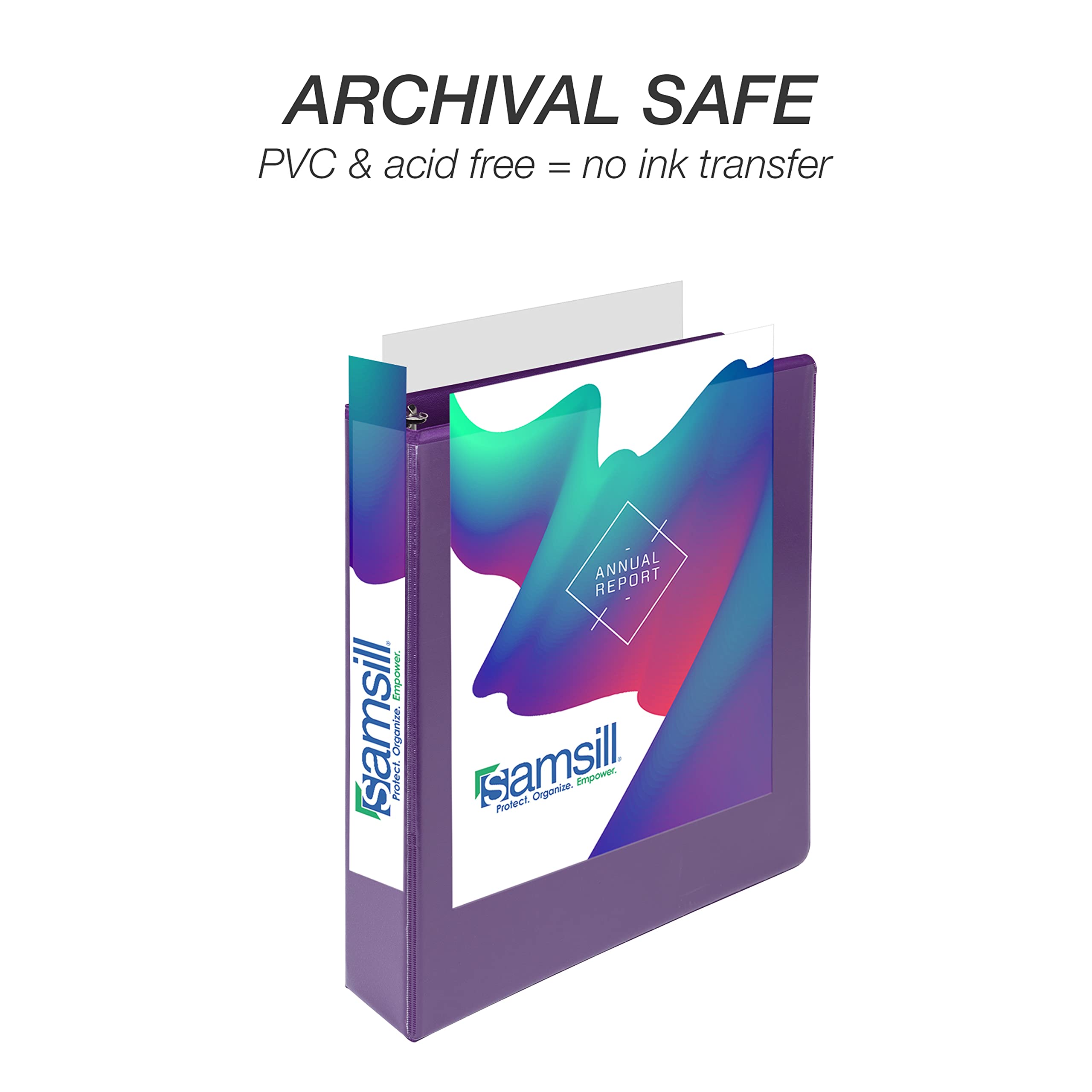 Durable 1.5 Inch Binder, Made In The USA, D Ring Binder