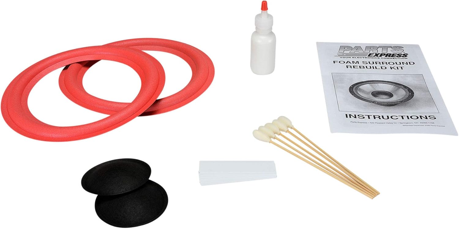 Speaker Surround Re-Foam Repair Kit For 8" Cerwin Vega Woofer