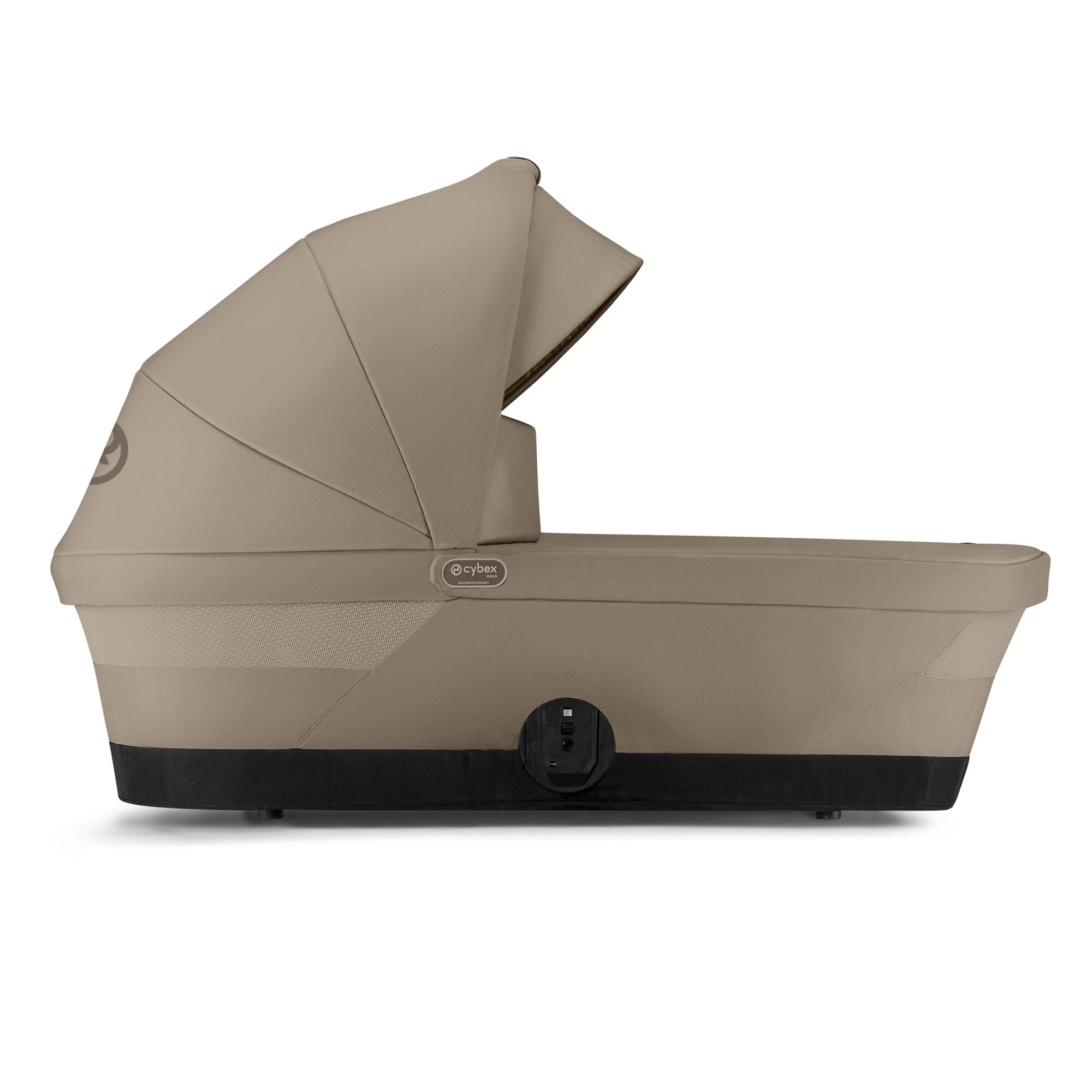 CYBEX Navicella per culla Gold GAZELLE S, dalla nascita a circa 6 mesi (max. 9 kg), per CYBEX Gazelle S ed e-Gazelle S, beige mandorla