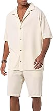 Red Bridge Herren Anzug Kurzarm Hemd - Shorts kurze Hose Set