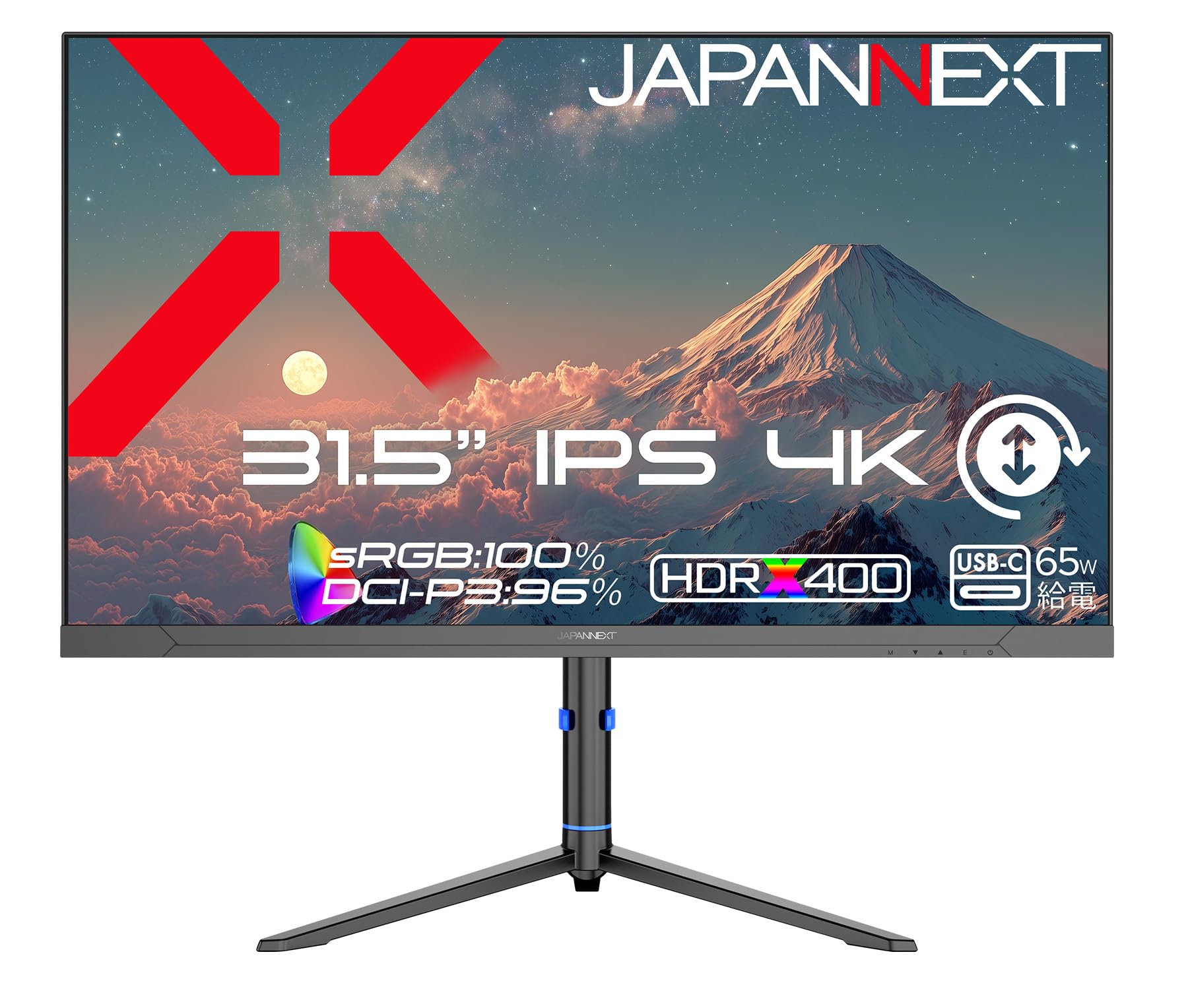 Amazon.co.jp: JAPANNEXT 31.5インチ IPSパネル搭載 4K(3840x2160