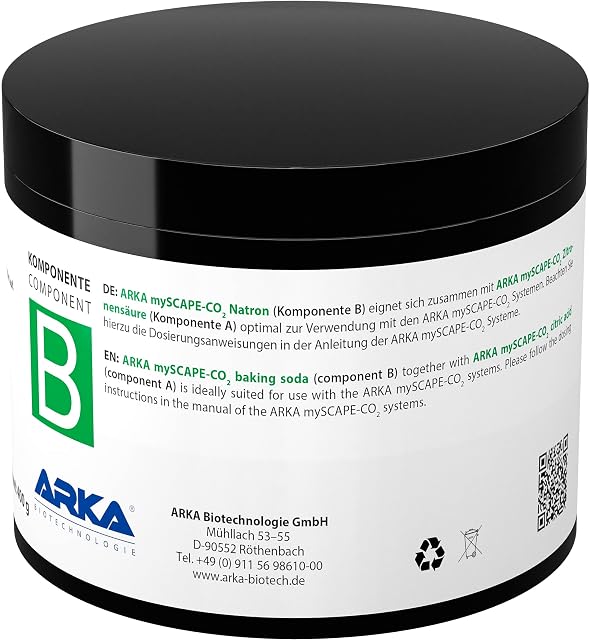 Foto 7 de 7 de Recambio CO2 Acuario 2X 400 g - myScape Ácido Cítrico Bicarbonato