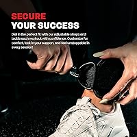 Vista 4 de Hawk Sports Correas de tobillo para máquinas de cable para entrenamientos mejorados de glúteos, piernas y otros entrenamientos de la parte inferior