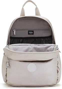 Kipling Maisie Metallic Diaper Backpack Metallic Glow