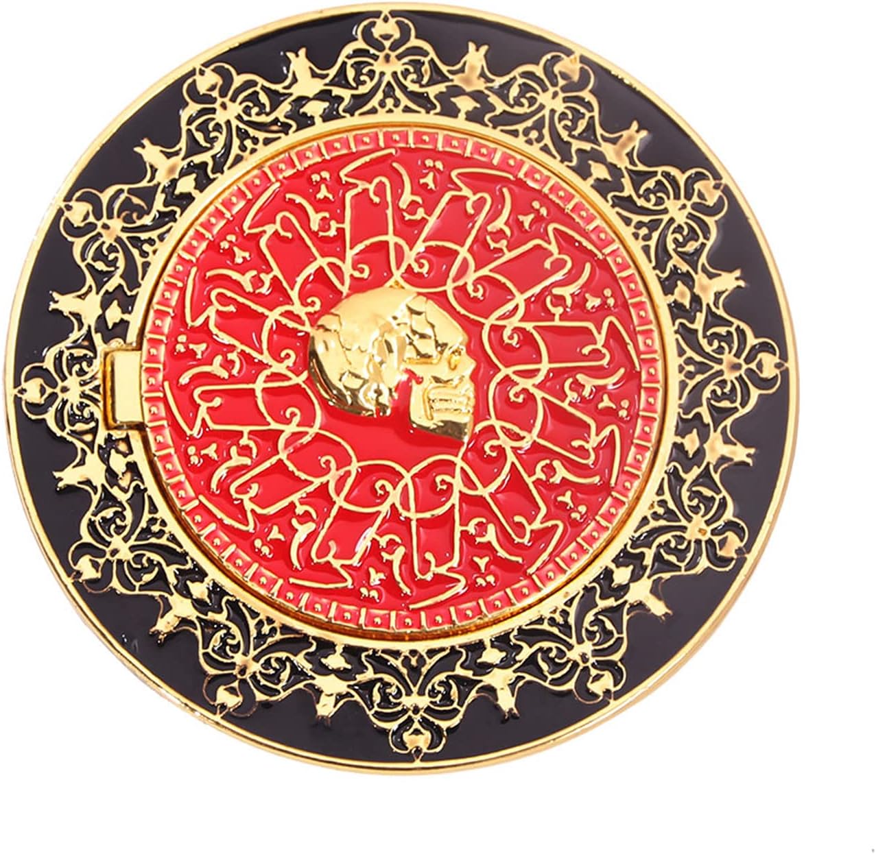 SONGCHANGJEWELRY John-W Blood Oath Marker Red Metal Collecting Coin - Halloween Cosplay Prop for Men Women Teen