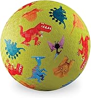 Vista 43 de Crocodile Creek Pelota de Patio de Juegos – Pelota de goma duradera para niños a partir de 3 años – Pelota inflable con rebote para kickball
