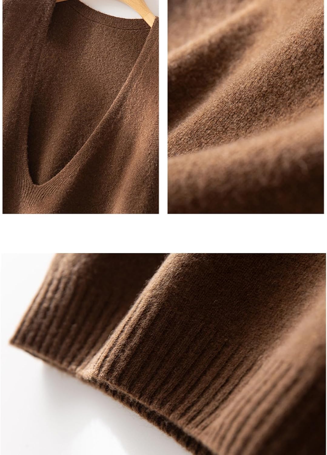 [FDGFJ] ニットベスト レディース 無地 トップス カジュアル 着痩せ ストレッチ レトロ リブ編み 大きいサイズ 重ね着風