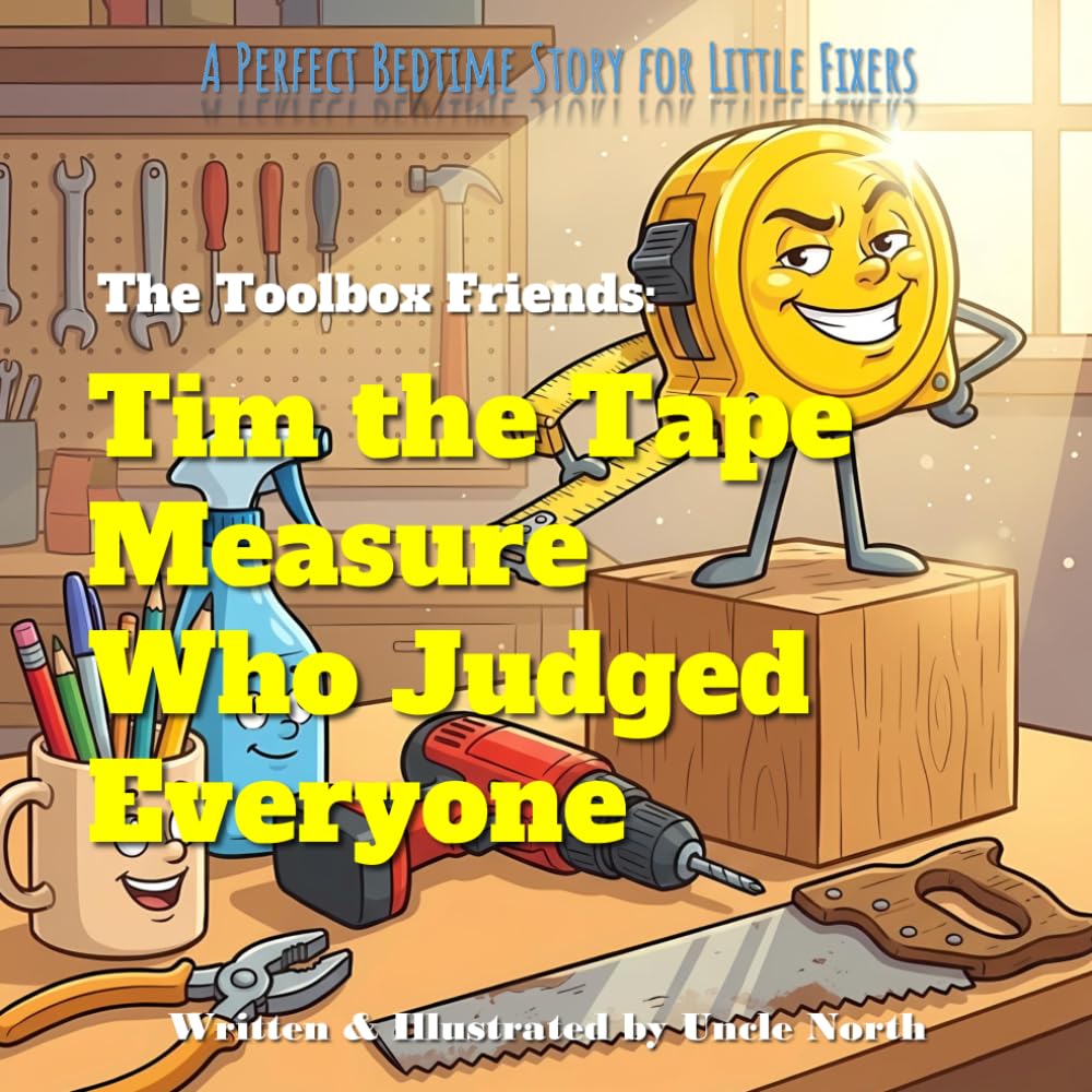 Tim The Tape Measure Who Judged Everyone: Learning That Friendship Can't Be Measured: A Perfect Bedtime Story for Little Fixers about Kindness, ... Skills (Ages 3-6) (The Toolbox Friends)