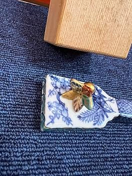 1223 茶道具 香合 染付 羽子板 高野昭阿弥 未使用 Amazon.co.jp: 1223 茶道具 香合 染付 羽子板 高野昭阿弥 : Home
