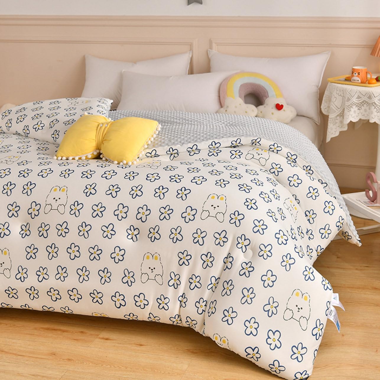 Amazon｜SCTX 掛け布団 シングル ホワイト 抗菌 リビング 掛け布団 冬