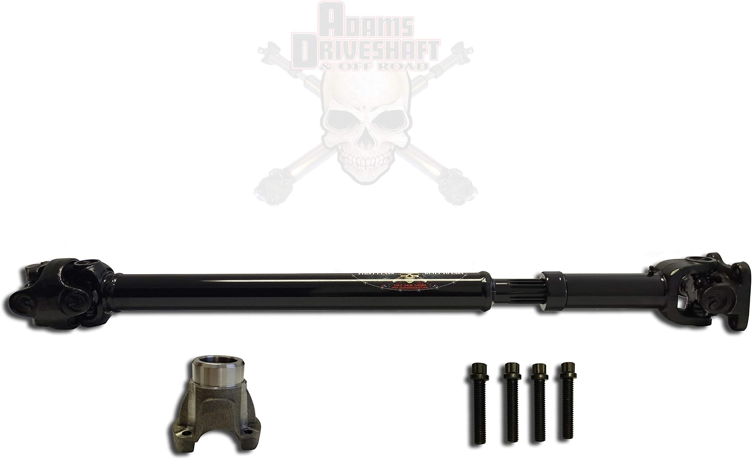 JK Wrangler Front 1310 CV Driveshaft [Greasable U-Joints]