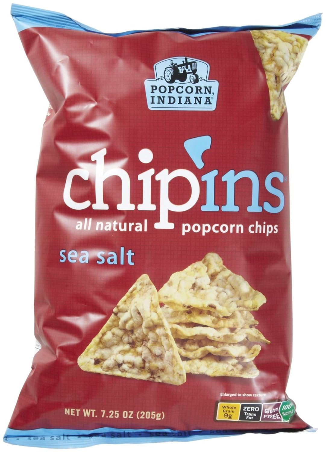 Popcorn, Indiana Sea Salt Chipins, 7.25 oz