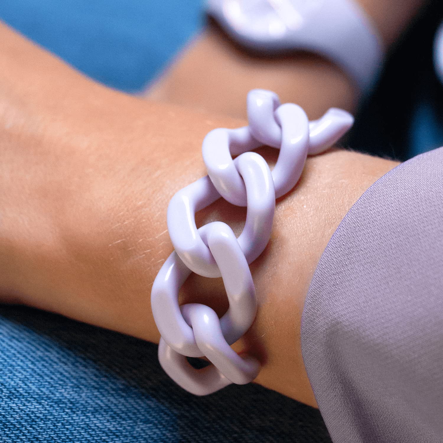 ICE - Jewellery - Chain bracelet - Bracciale in maglia XL da donna con medaglia d'oro