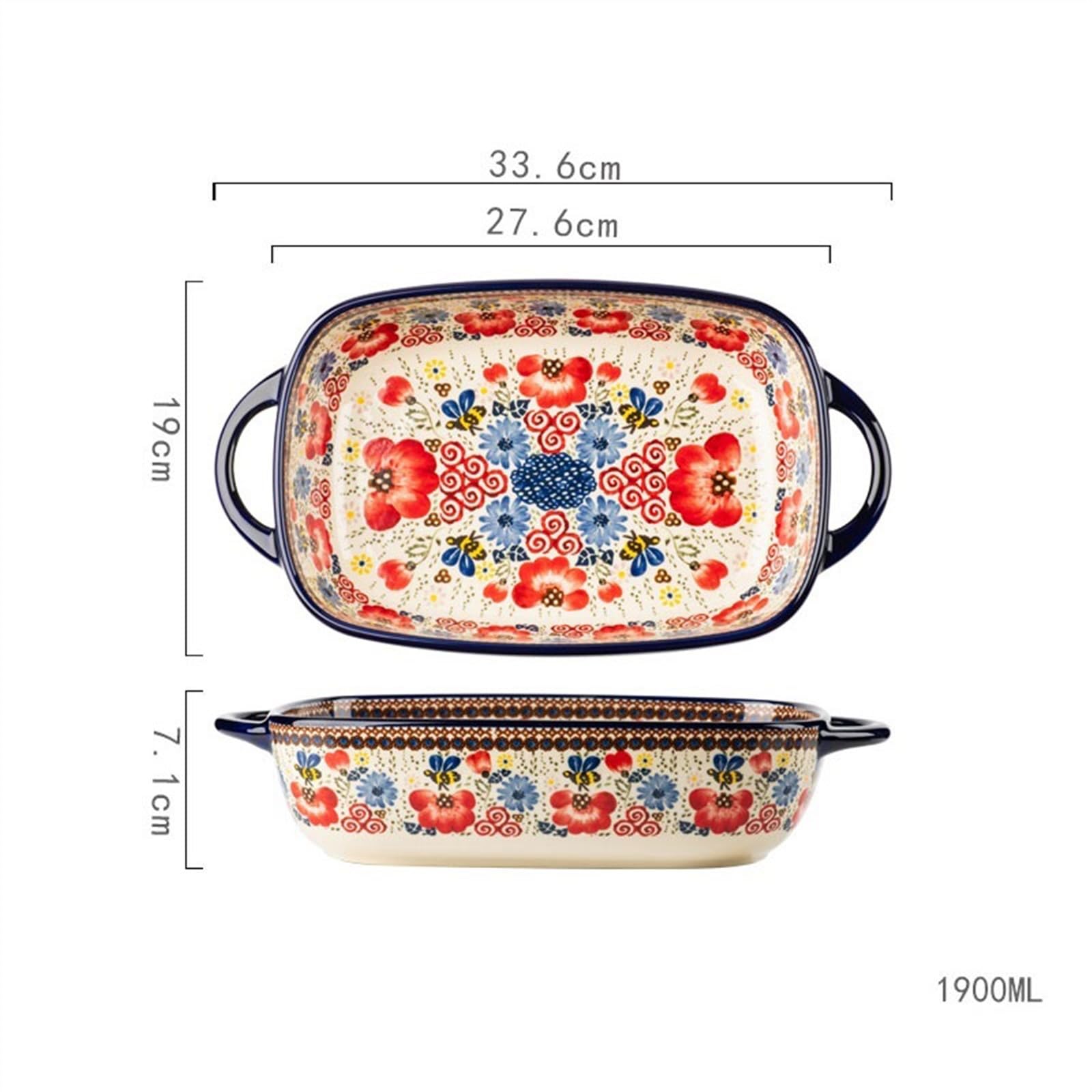 Plat de cuisson en céramique haute température Pain(27.6cm)