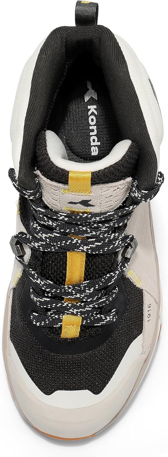 Men’s Waterproof Hiking Boots Suede Leather Lightweight Outdoor Shoes Breathable Trail Trekking Footwear KHB1916