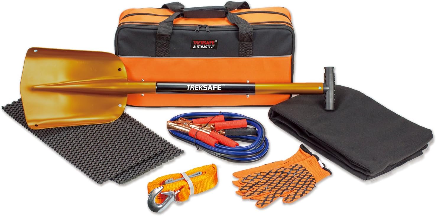 Treksafe ASK150401 Premium Winter Safety Kit - compact kit with winter emergency essentials