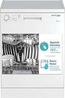 Voltas Beko 14 Place Settings (DF14W, White, Inbuilt Heater)