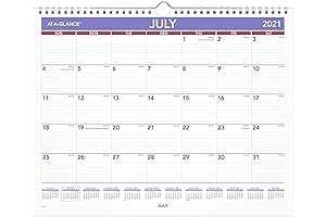 At a Glance Wall Calendar 2021-2022: Plan and Stay Organized with Our Wall Calendar!