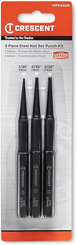 Miniatura 4 de Crescent Juego de 3 piezas, punzón de acero de 5" - CNPS12332S