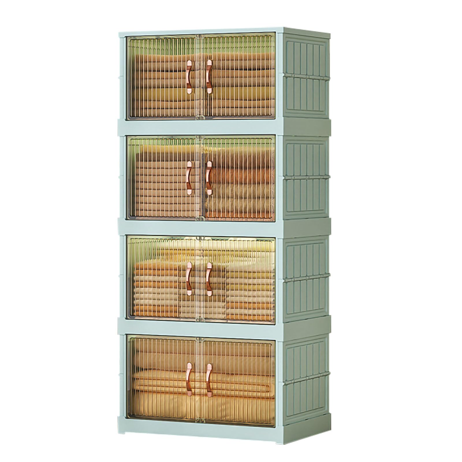 Bacs de rangement pliables en plastique pour une chambre d'enfant et un dressing toujours parfaits