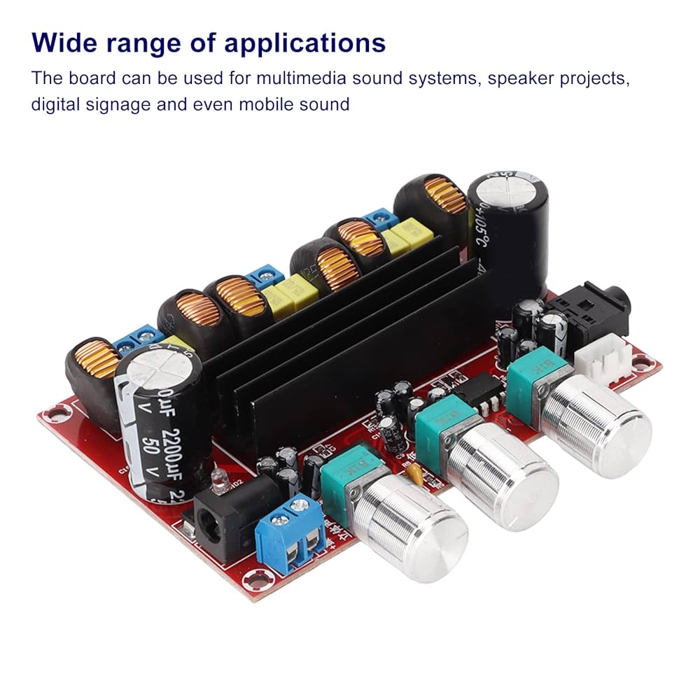 Amazon.co.jp: サブウーファー アンプ, ステレオサブウーファー
