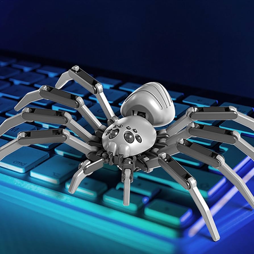 Amazon.co.jp: リアルなクモ、クモのおもちゃ | 柔軟な関節を備えた