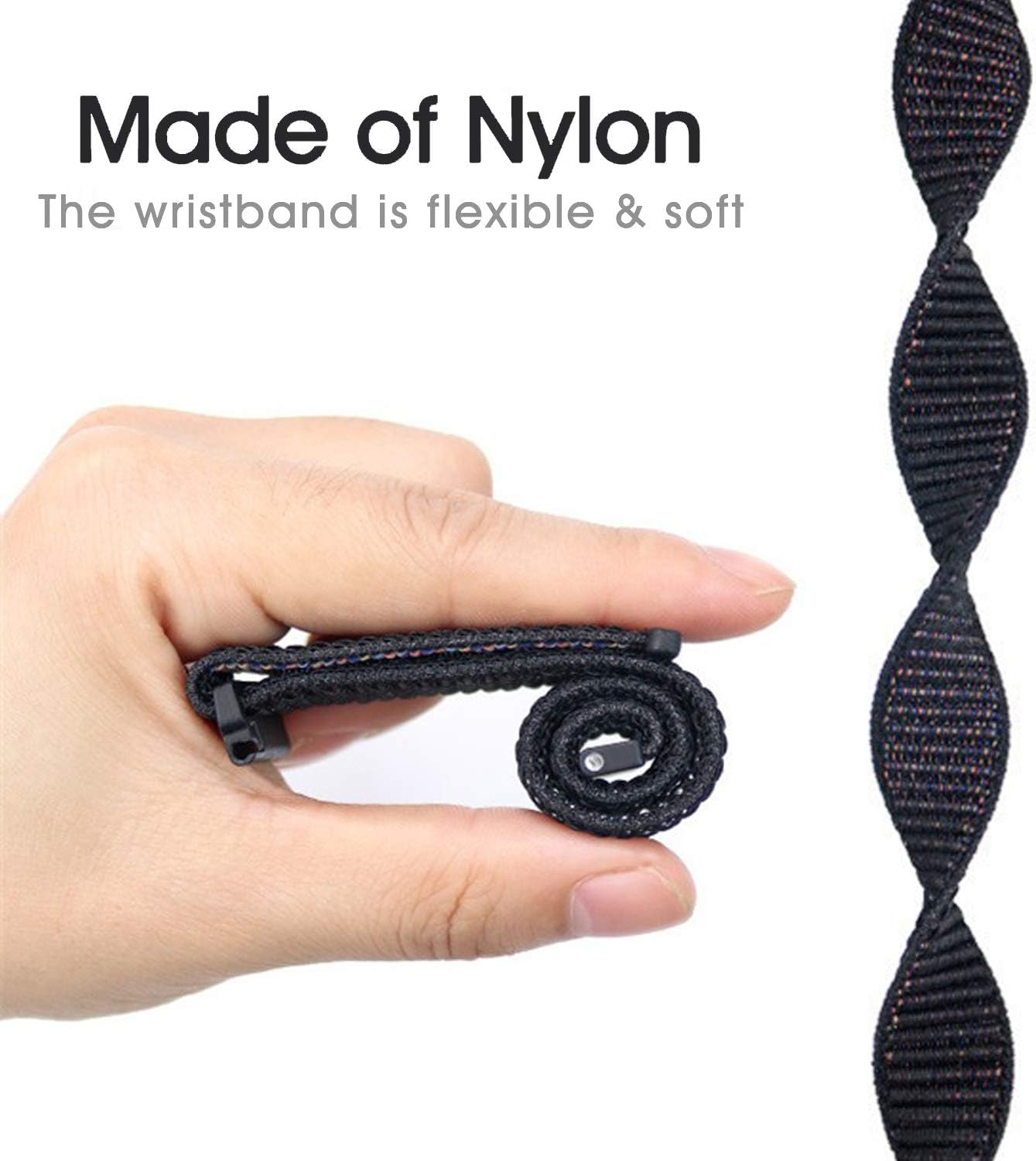 Cheap Morsey 22mm Soft Nylon Watch Bands Compatible for Samsung Galaxy Watch 46mm/Samsung Galaxy Watch 3 45mm/Gear S3 Frontier/Classic, Sport Strap Wristband Replacement Bracelet for Women Men (black) Discount 90% Morsey 22mm Soft Nylon Watch Bands Compatible for Samsung Galaxy Watch 46mm/Samsung Galaxy Watch 3 45mm/Gear S3 Frontier/Classic, Sport Strap Wristband Replacement Bracelet for Women Men (black)