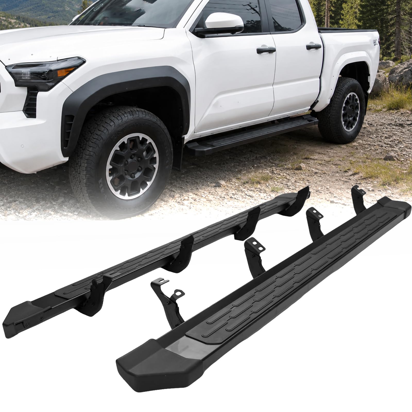 Amazon.com: EZREXPM 6 Inches Running Boards Fit for Toyota Tacoma