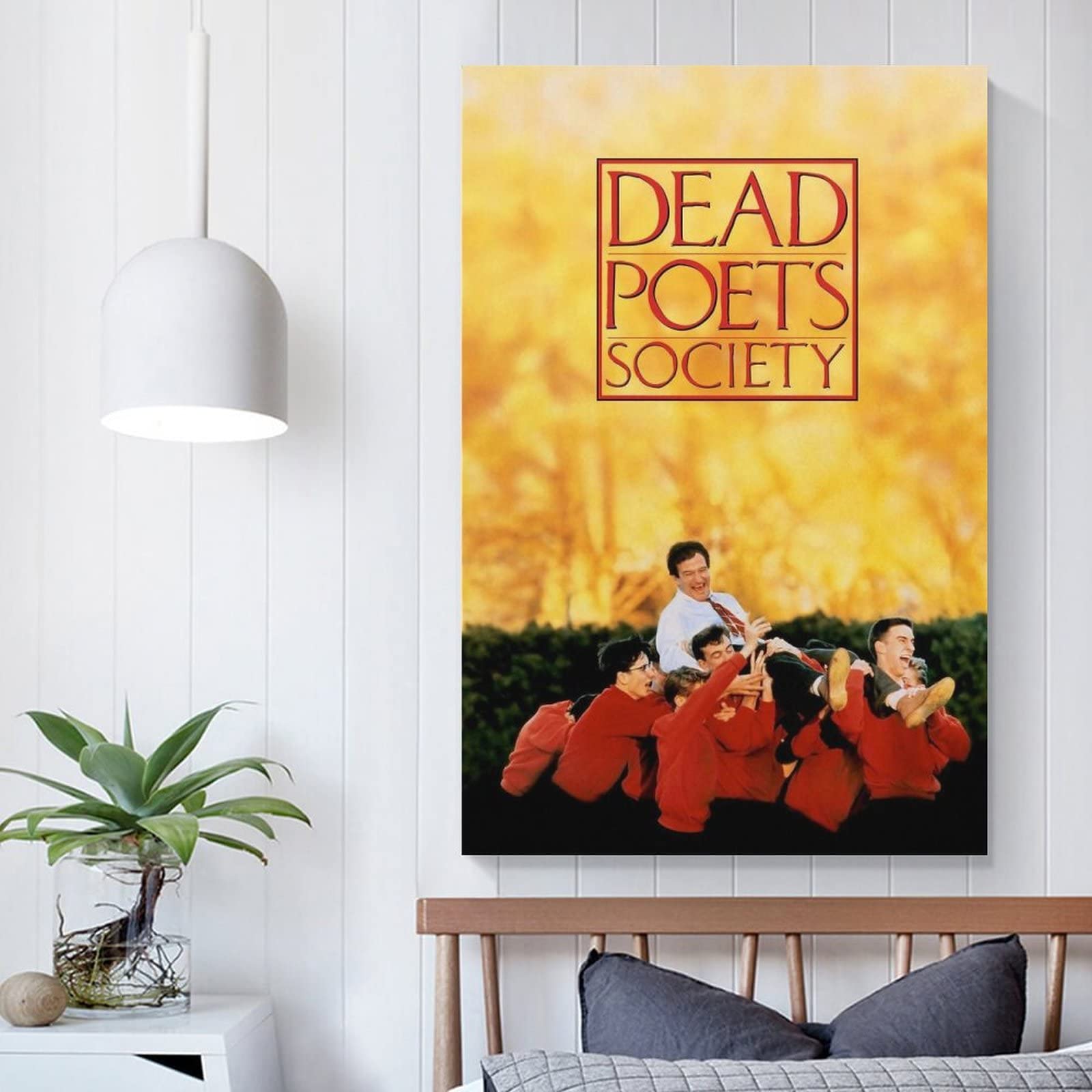 Dead Poets Society Leinwand Poster - Vintage Wandkunst 30x45 Cm Für Wohnzimmer Dekoration