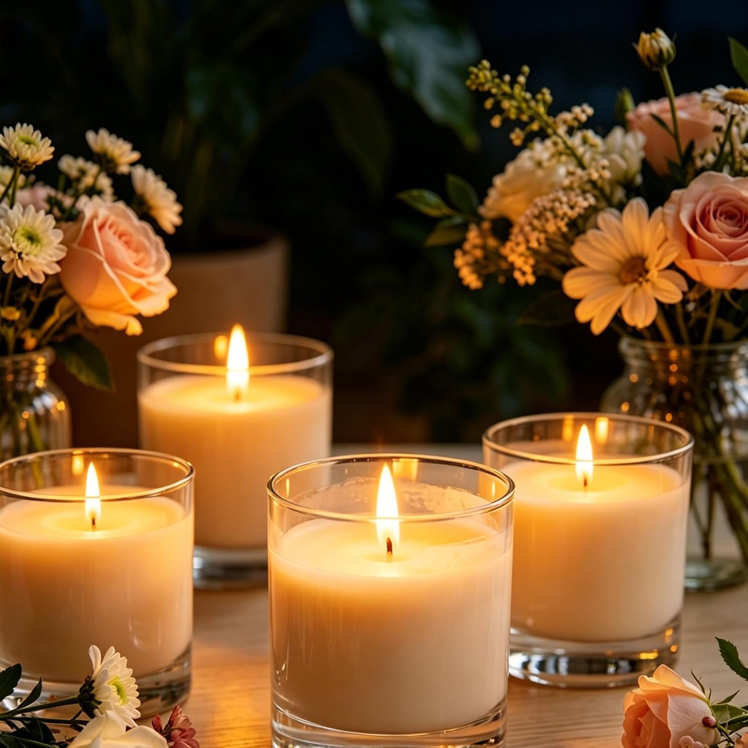 CZQHFDC 253Pcs Candle Wicks for Candle Making, Candle Kit for Beginners | with Wick Holders, Wick Stickers, Tweezers,Scissors, Paperclip, Dust Cover, Warning Label, Hemp Rope for DIY Candles