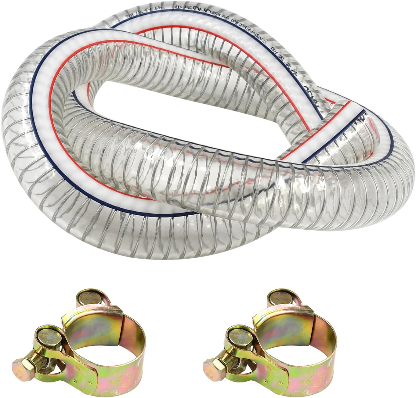 Meckparts Heavy-Duty Steel Wire Suction Hose Review: Best 1" ID Tubing for Garden Pumps & Log Splitters