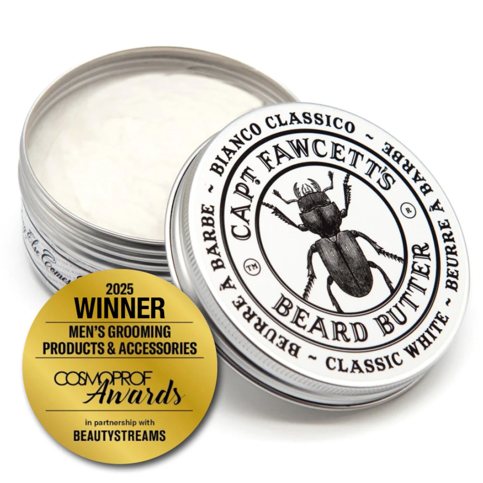 Captain Fawcett Blanc Classique Beurre Barbe 80 ml