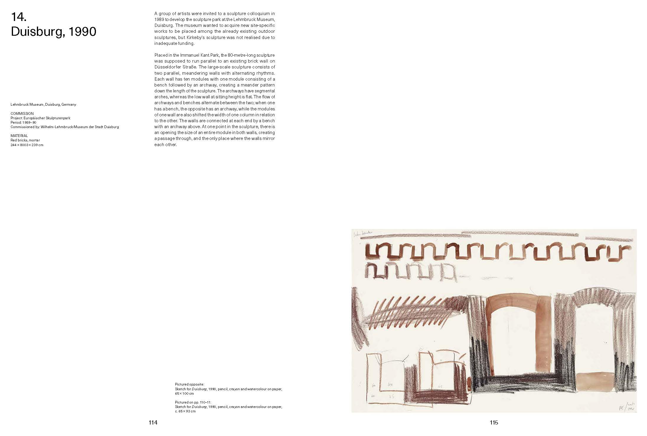 Per Kirkeby: The Complete Bricks Vol. 2: The Unrealized Projects