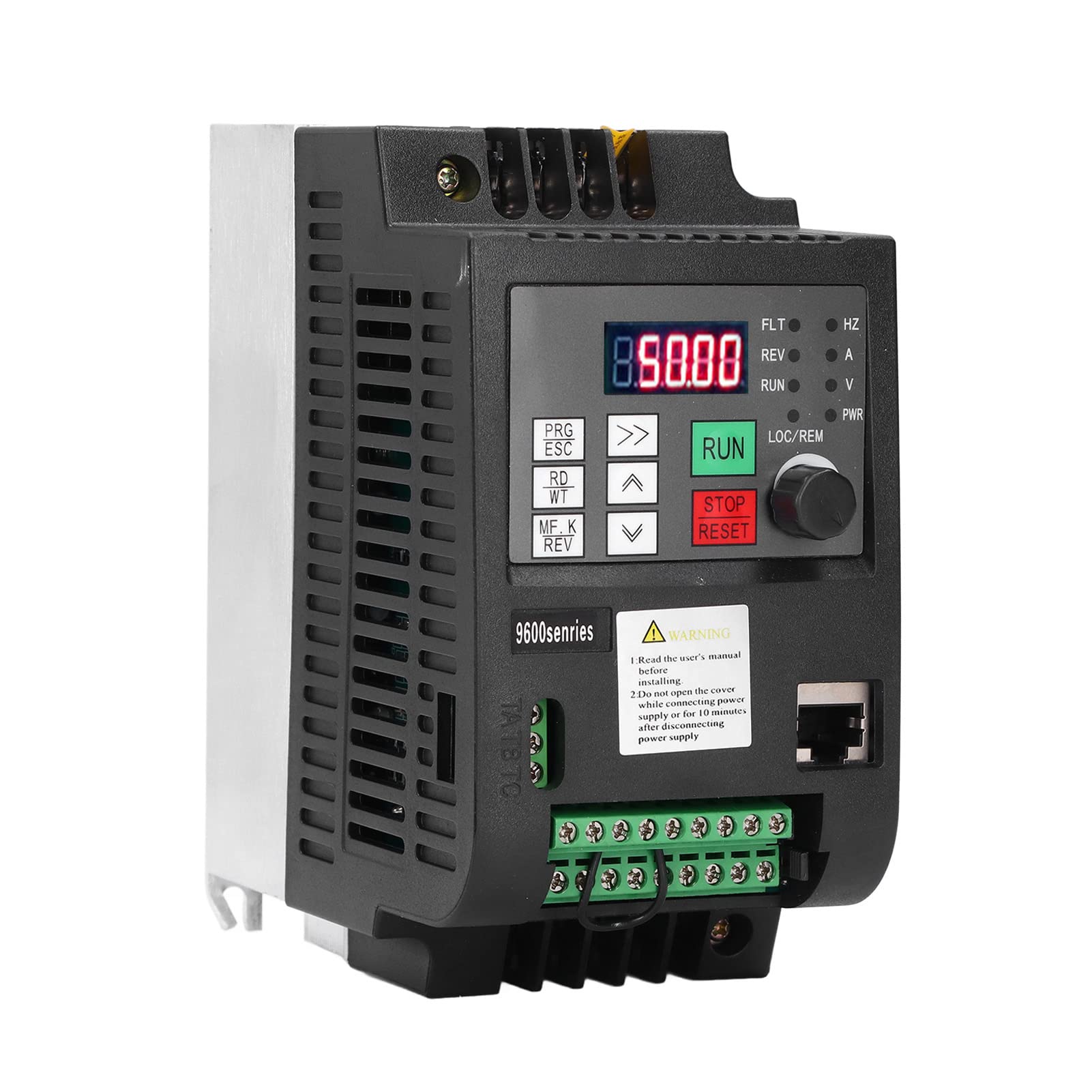 FTVOGUE Inversor de Frecuencia Variable Inversor Solar Fotovoltaico DC400 a 700V Entrada AC Trifásico 0 a 380V 0 a 650Hz Salida para Control de Bombas y Sistemas de Energía Solar