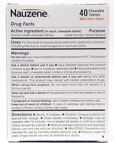 Miniatura 4 de Nauzene Pestañas masticables tamaño 40 unidades - Paquete de 1