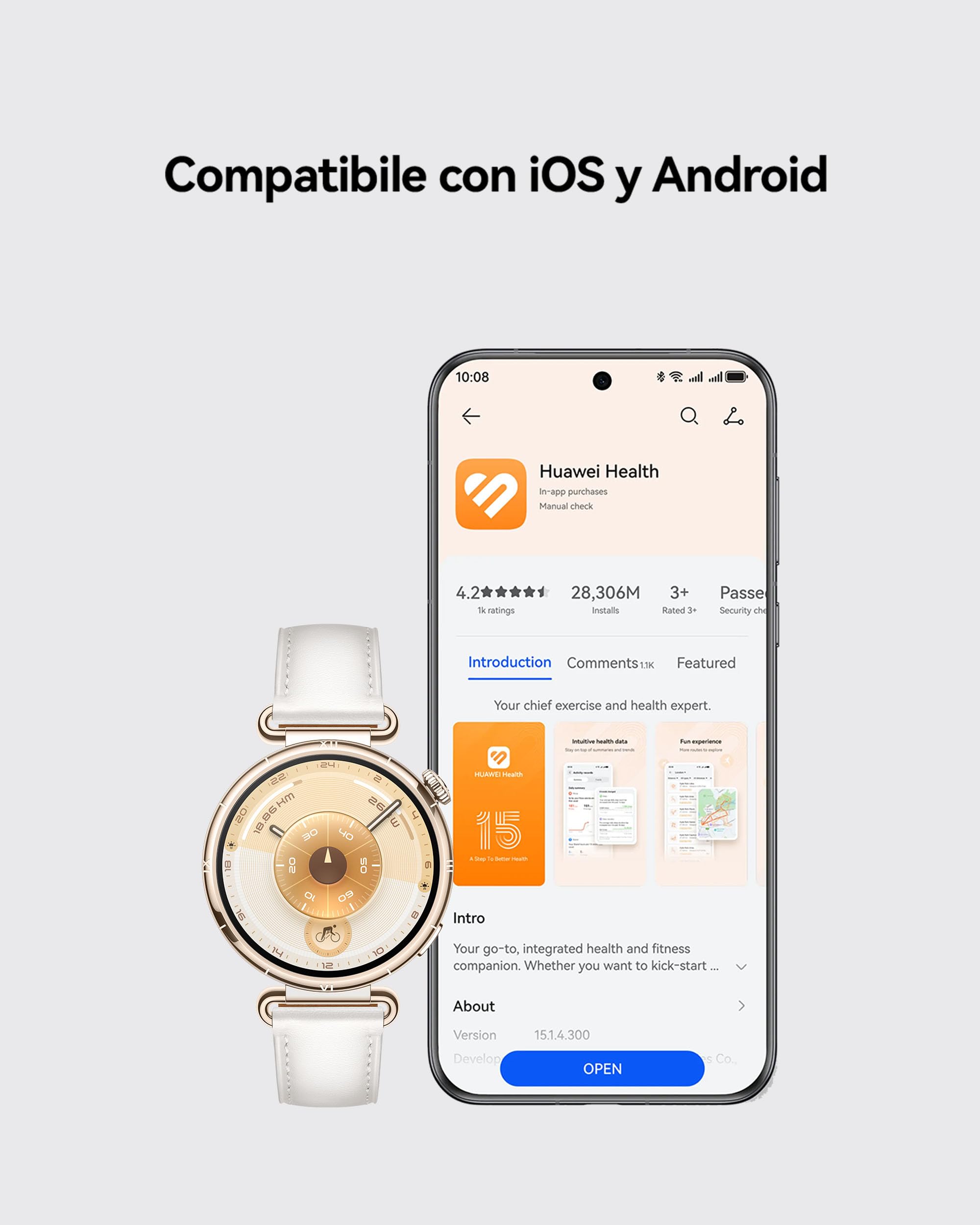 HUAWEI Atum 46 mm czarny