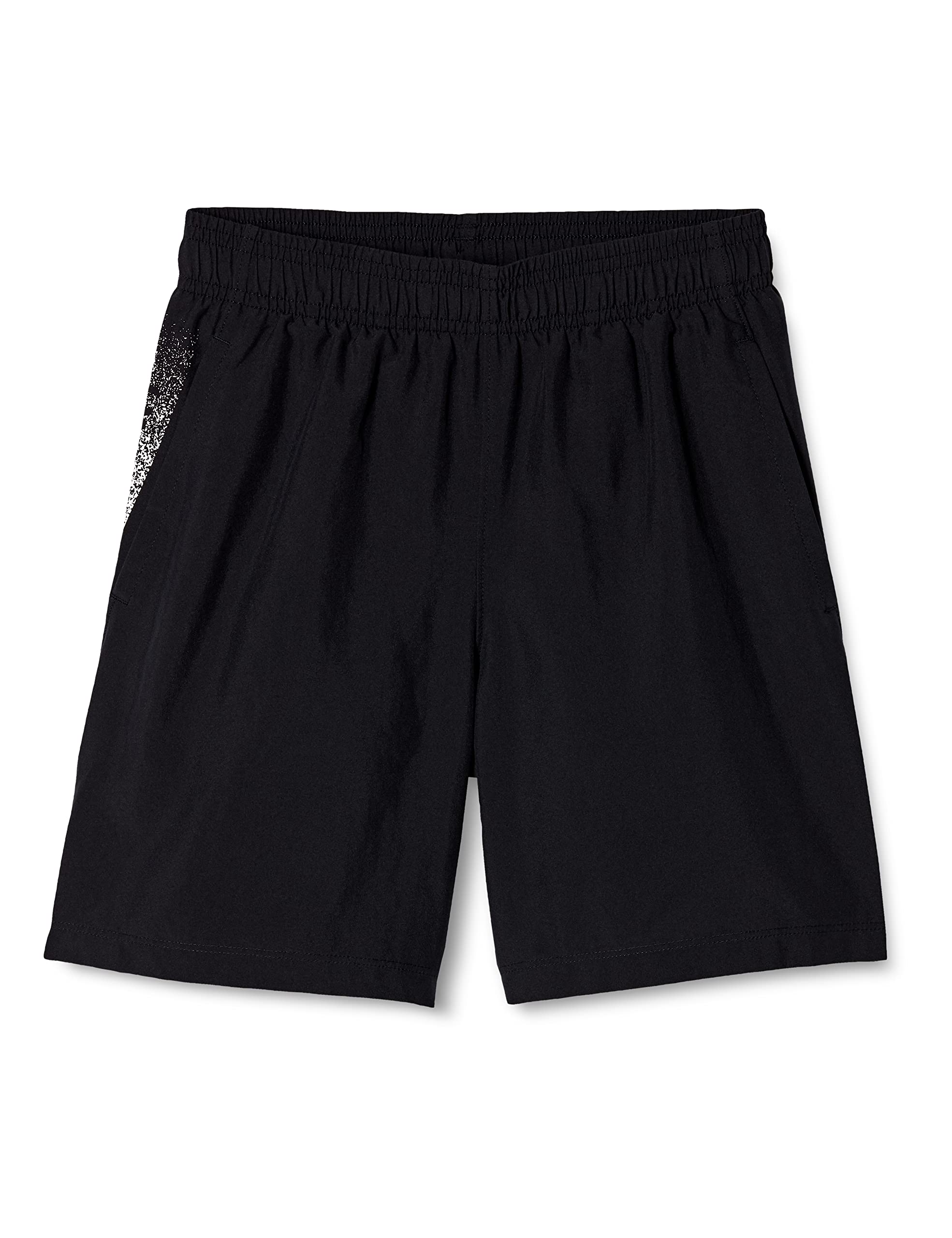 Under Armour Woven Graphic Shorts - Lekkie, wygodne i luźne szorty dla nastolatków, pakowane sportowe szorty zaprojektowane do rozgrzewki Chłopcy