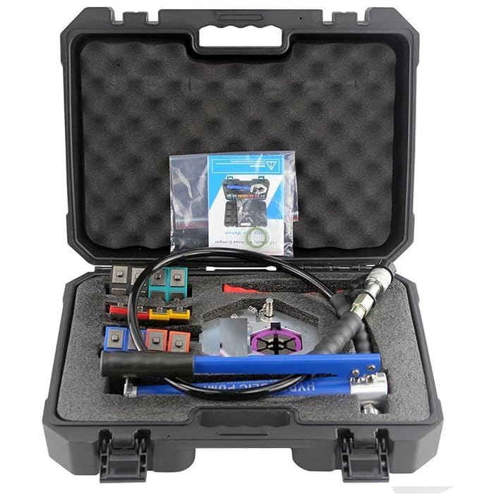 Buy Hydraulic Hose Crimper Manual A/C Hose Crimper Kit Air Conditioning