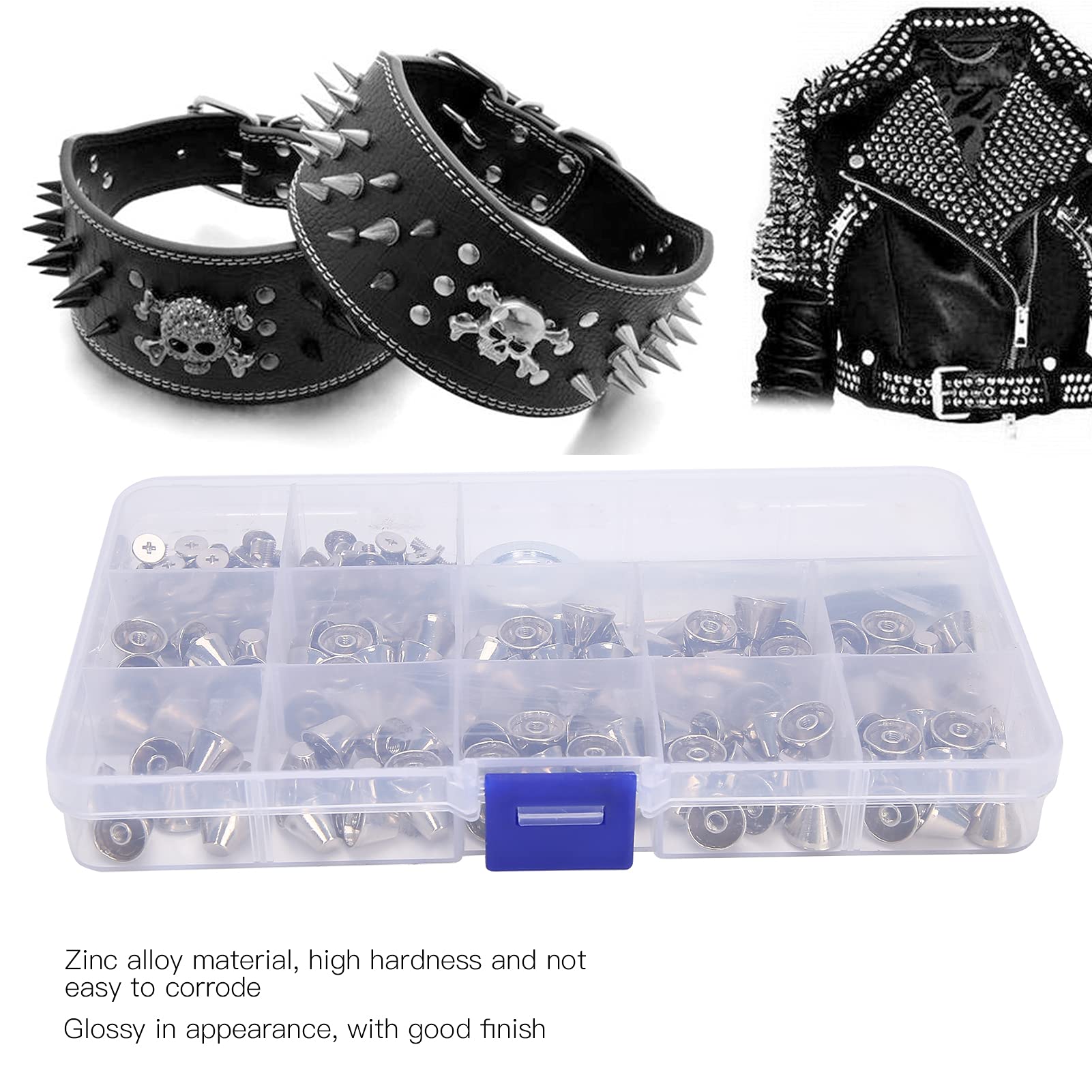 Clous Punk | 455 Pièces De Rivets Punk En De Zinc | 11