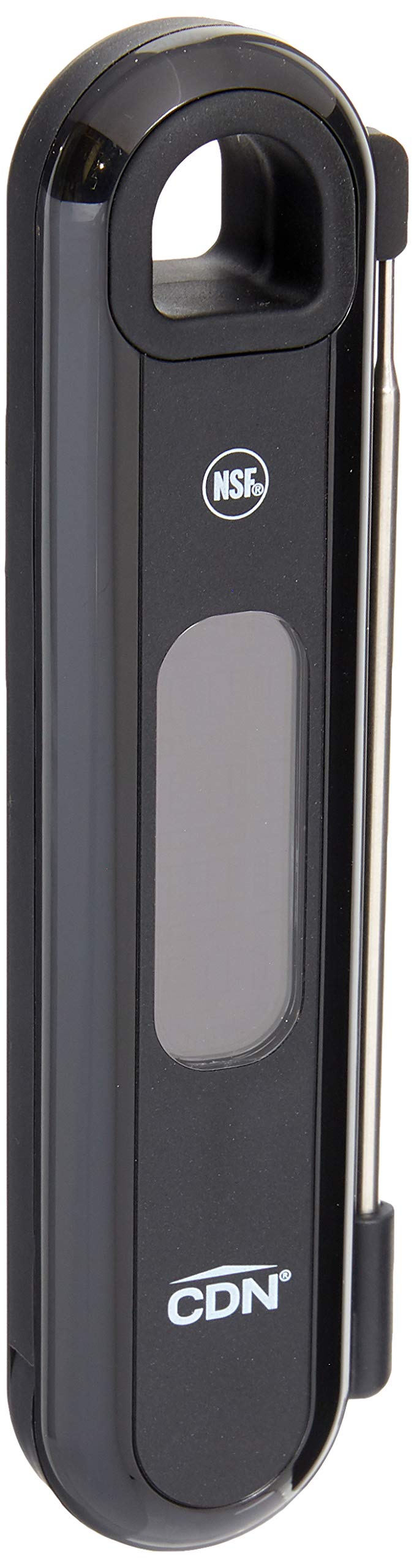 CDN DTF572-BK Termómetro de termopar giratorio, negro, tamaño estándar