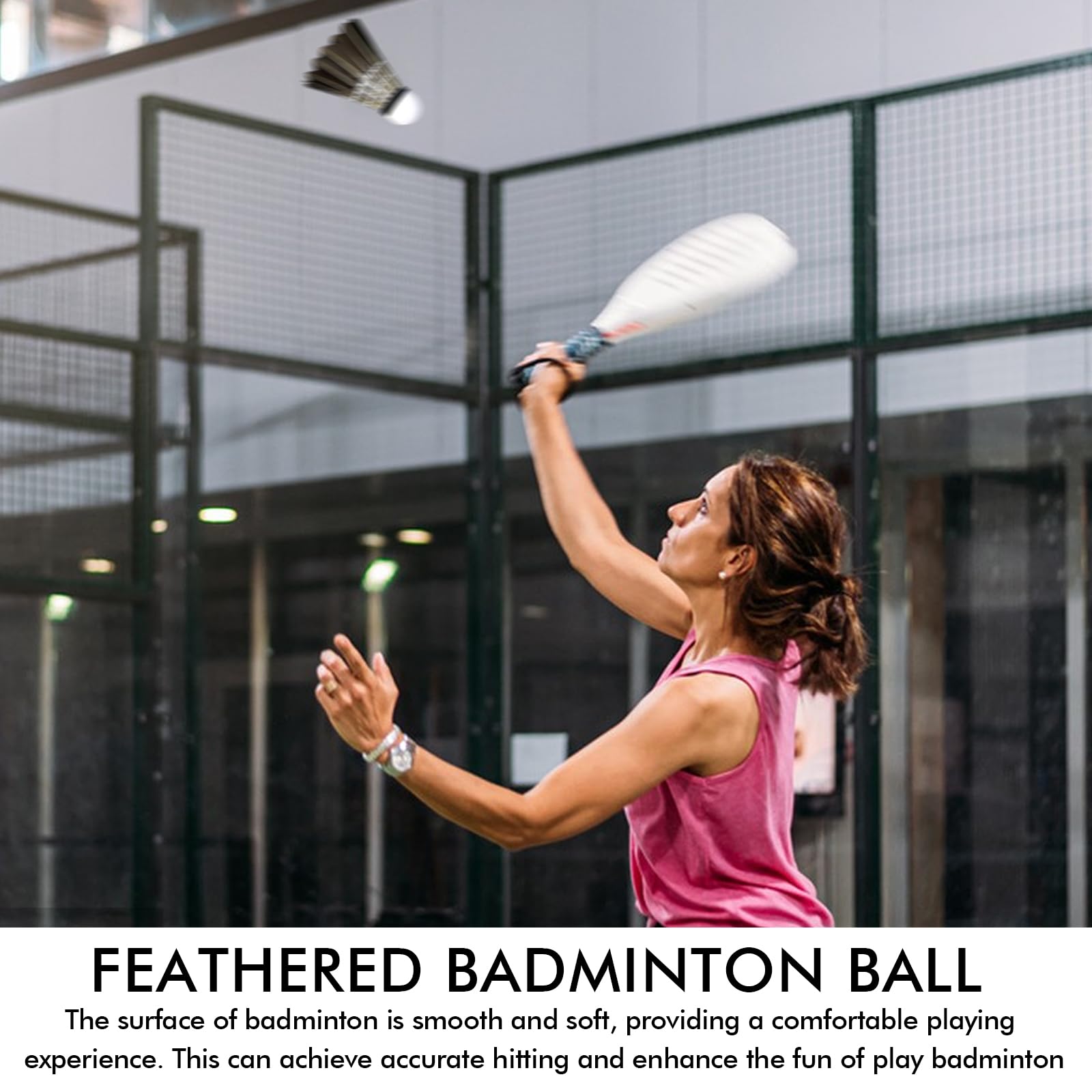HONEY BEAR Badminton Manschettenknöpfe – 3D Federball-Form Aus Edelstahl Für Sportfans