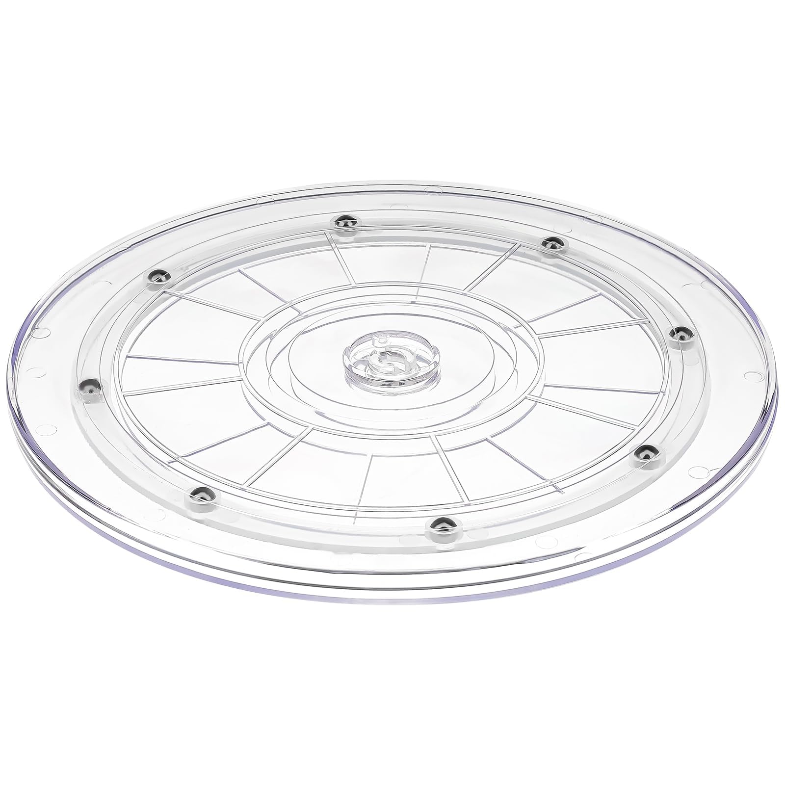 Kitchen Cabinet Turntable 360 Rotating Display Stand Countertops Storage Tray Cake Decorating Platter Acrylic Display Tray
