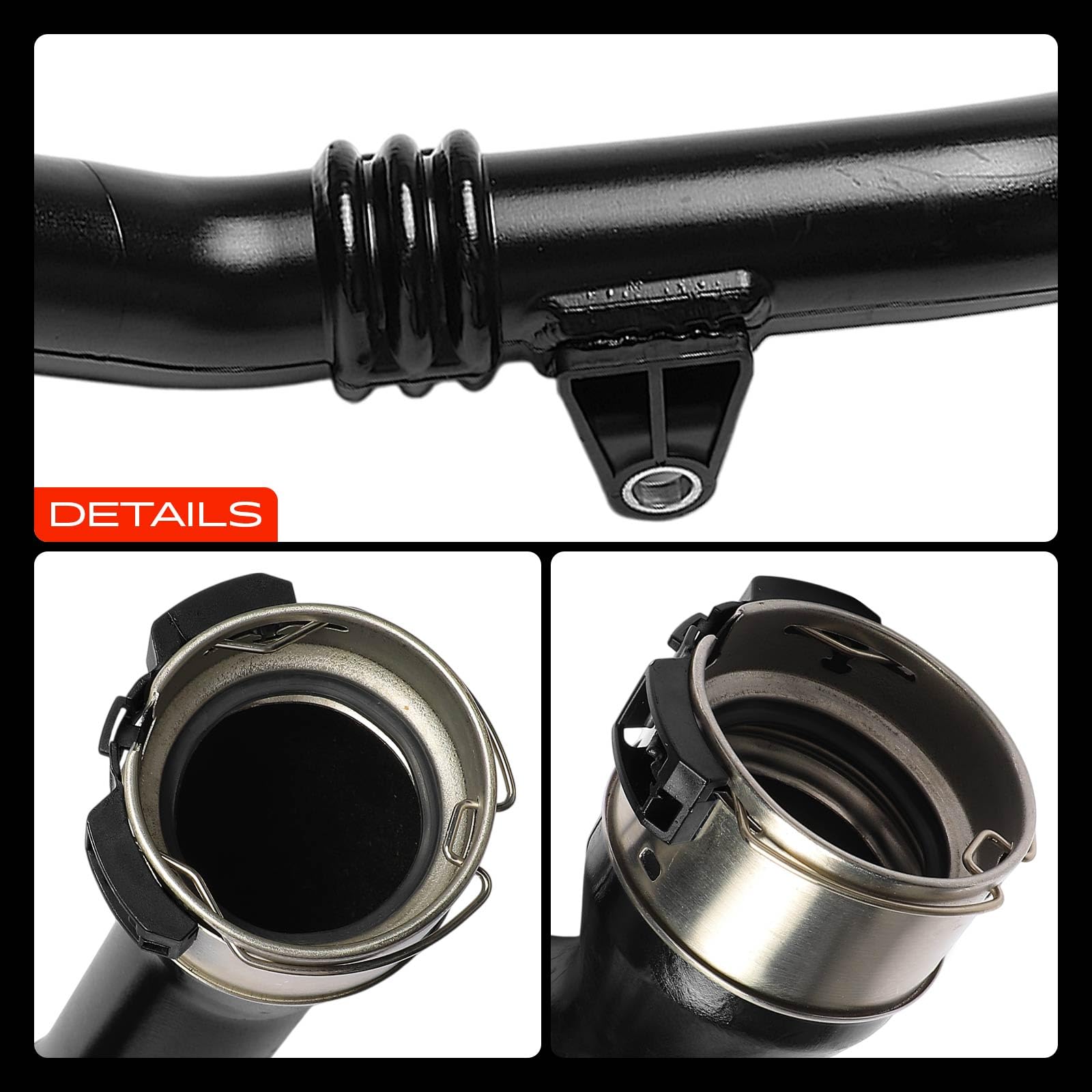 Frankberg Tubo flessibile dell'aria di sovralimentazione Compatibile con Dokker MPV KE 1.5L Clio IV BH 1.5L Duster HS 1.5L S.a.n.d.e.r.o II 1.5L LodG.Y JS 1.5L Replace# 144604599R